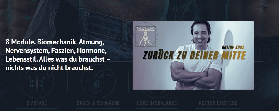 Online-Kurs — Zurück zu deiner Mitte